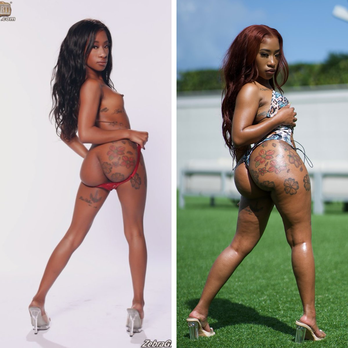 FreeMiniStalli's tweet photo. yall wana see something wild ?
     2021 vs 2024 https://t.co/7m1NP12jdr