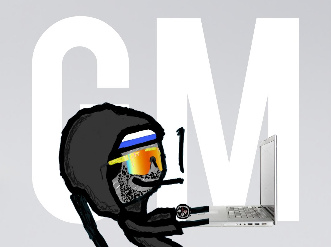 GM mfers on Monday 🌄

Take it day by day, stay consistent 🤝