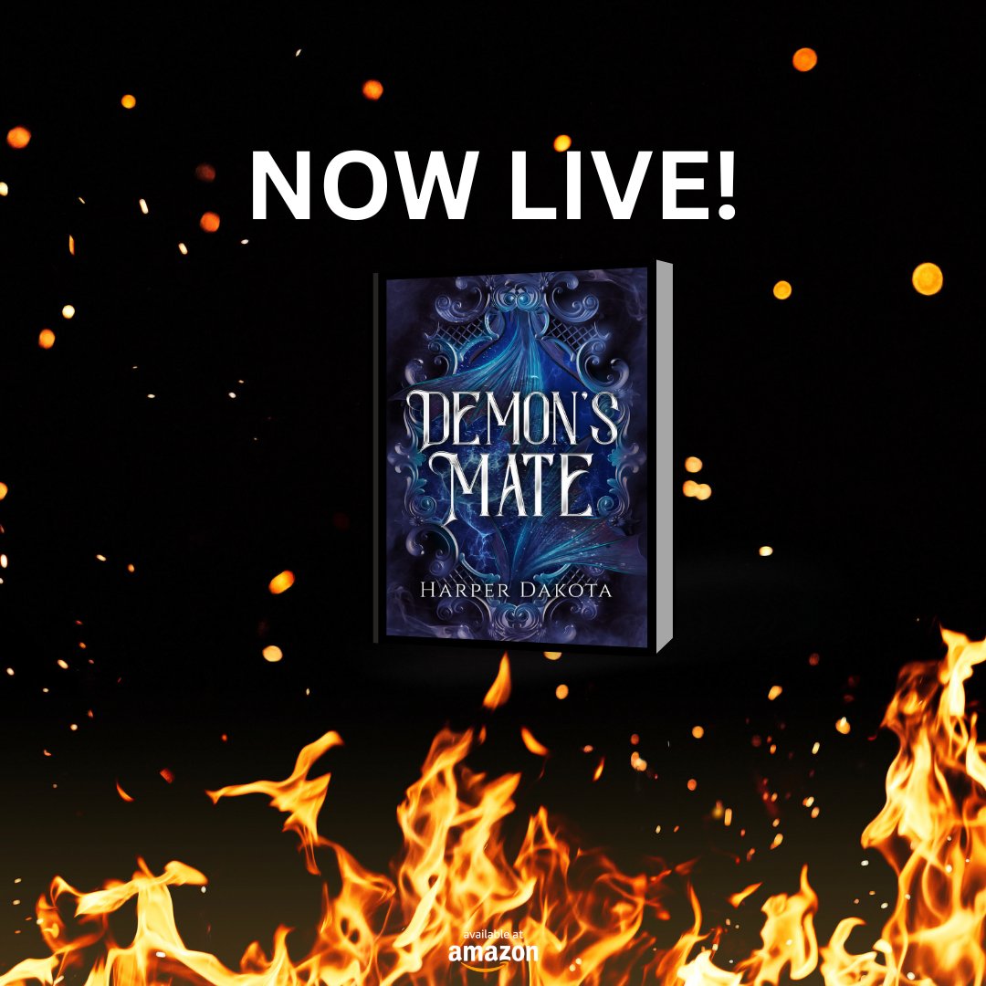 IT'S RELEASE DAY!!!🎉 Demon's Mate is here!
On Amzn/KU.
amzn.to/49DCW1A
❤️ Paranormal Romance
💜Fated Mates
❤️‍🔥HFN/HEA
🔥Steamy Scenes
💛Found Family
😈Demons
#paranormalromancebooks #demonromance #fatedmates #secondchanceromance #IndieApril