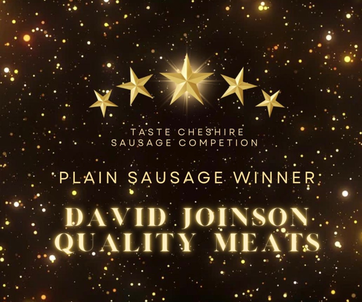 Taste Cheshire are proud to announce that the winner of the plain sausage competition is reigning champion <a href="/MeatsDavid/">David Joinson Quality Meats</a>   #sausagecompetition #awardwinningsausages #tastecheshire
