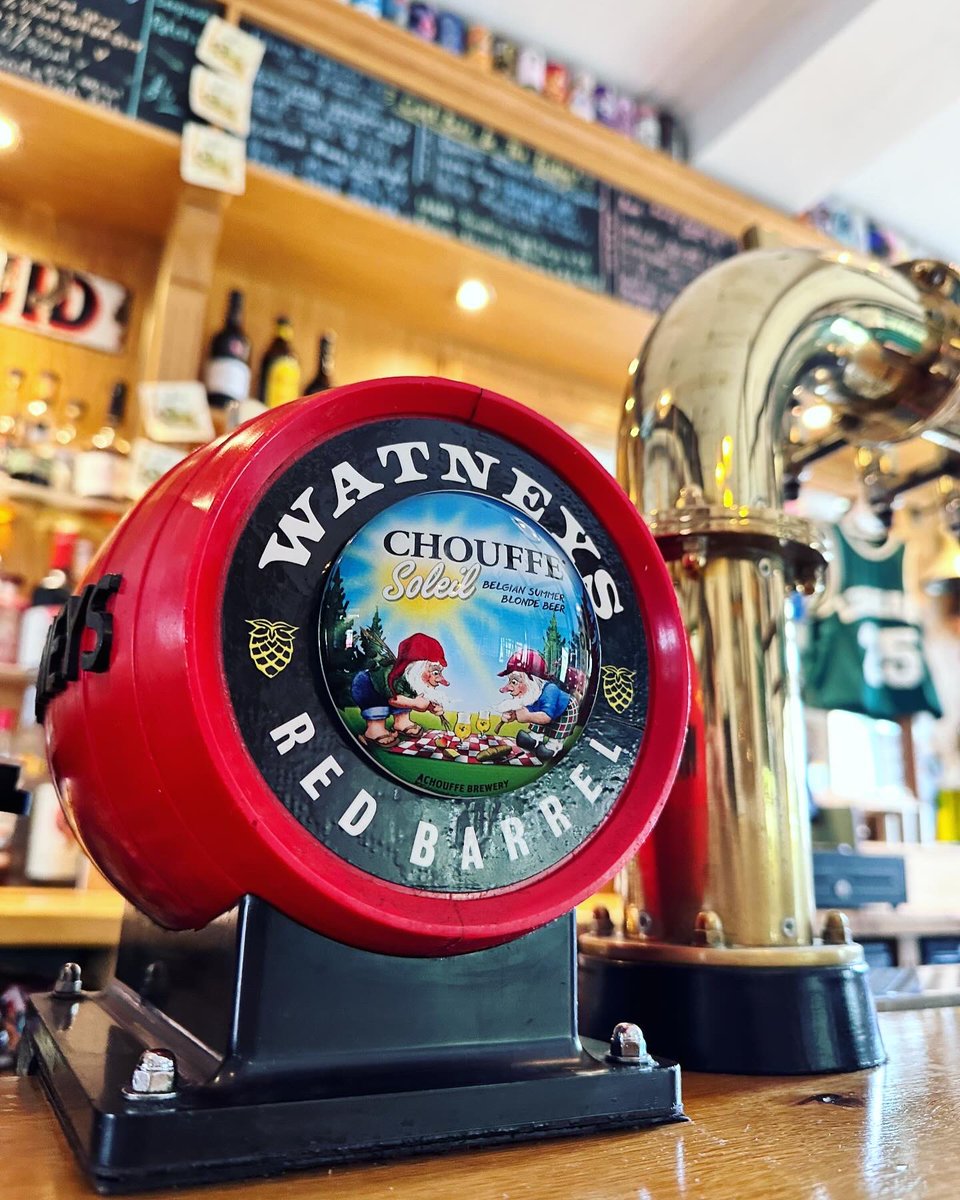 Tempting the sun out… Chouffe Soleil 6% Belgian Summer Blonde Beer @TurningPointbco Call To Adventure 4.7% Citra, El Dorado & Mosaic Pale #beer #norwichpub #nr3