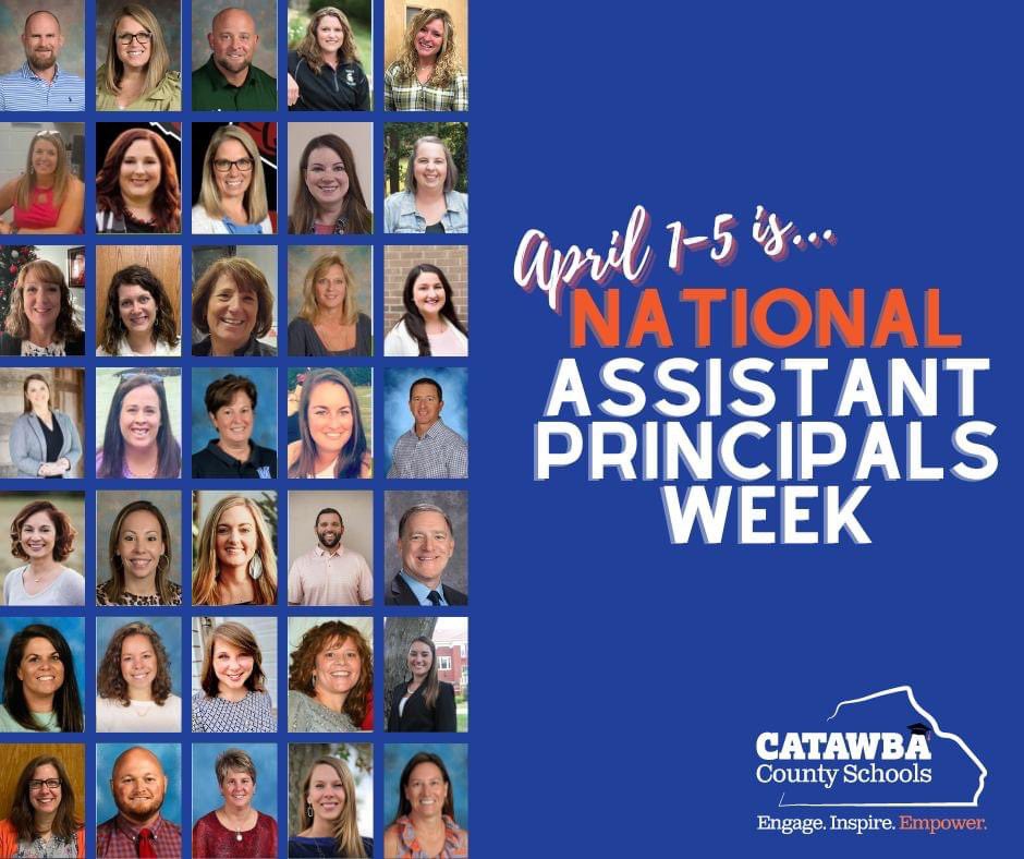 We may be out of school this week, but it's all about our AMAZING ASSISTANT PRINCIPALS! 🌟 April 1-5 marks National Assistant Principals Week, and we want to say a massive THANK YOU to our APs. #AssistantPrincipalsWeek #nationalassistantprincipalsweek🍎 #ThanksAPs #SchoolHeroes