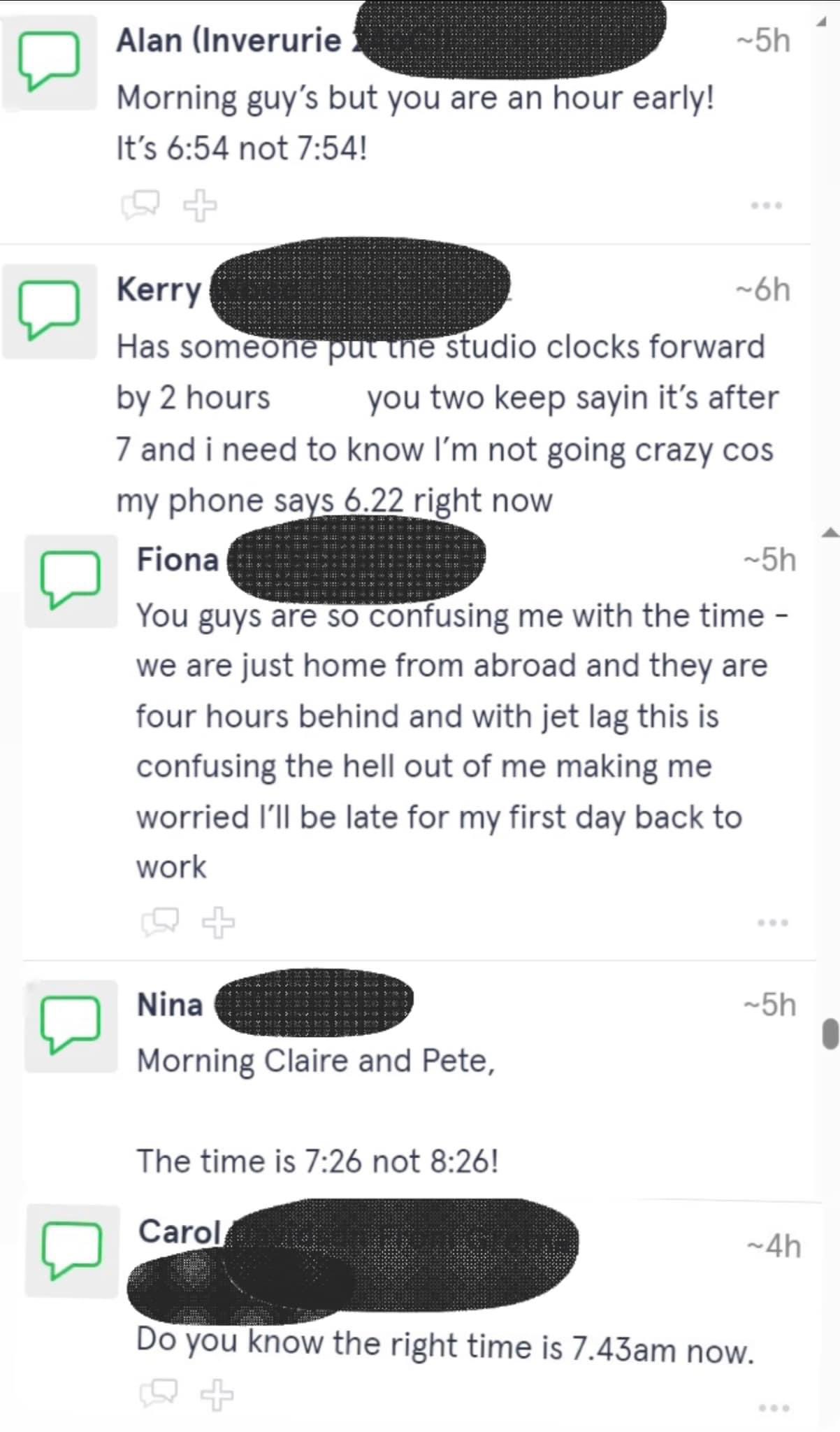 Original 106 FM on X: &ldquo;Claire &amp; Pete might have pretended it was 