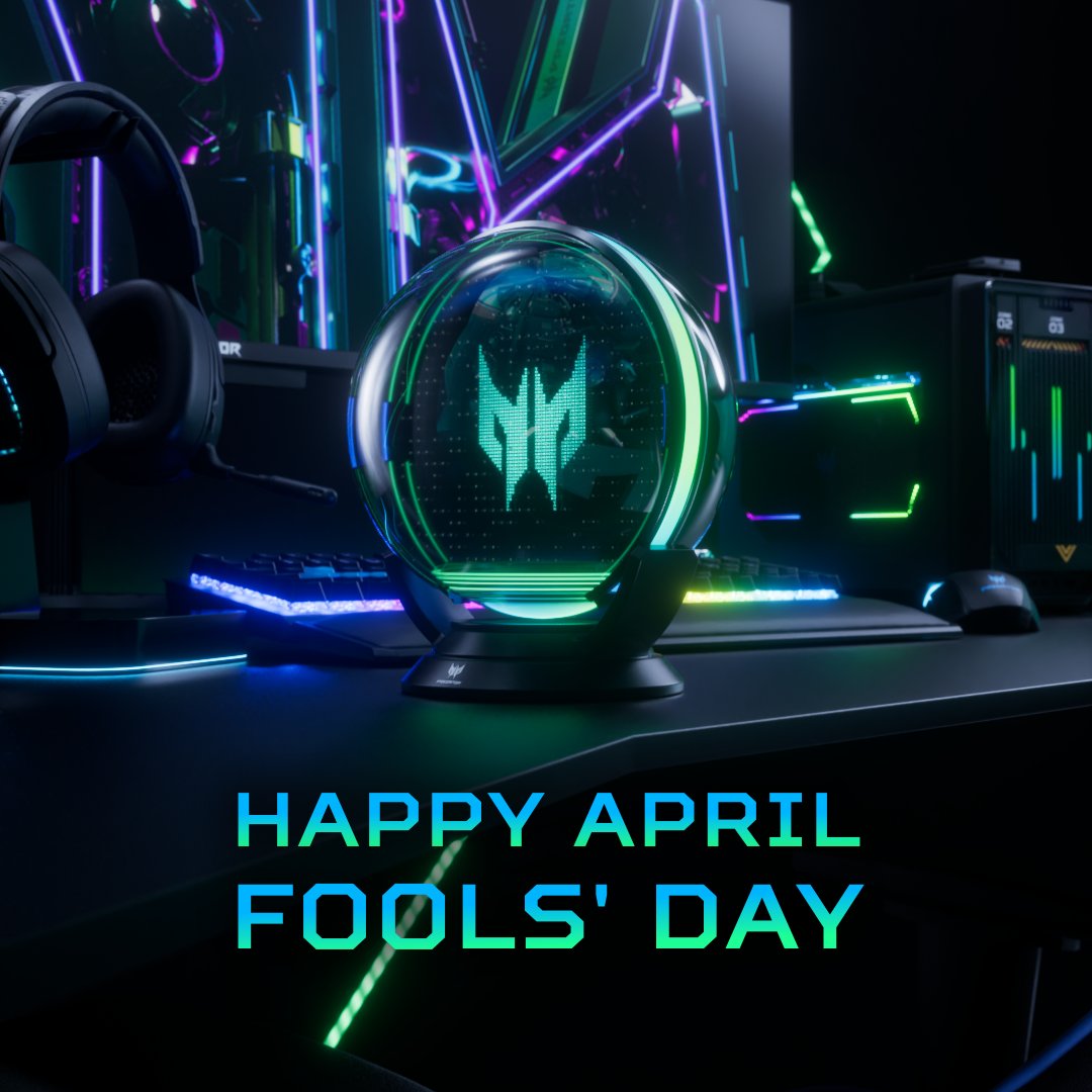 The next big thing in gaming is… a joke! Happy April Fool’s, everyone! #AprilFools