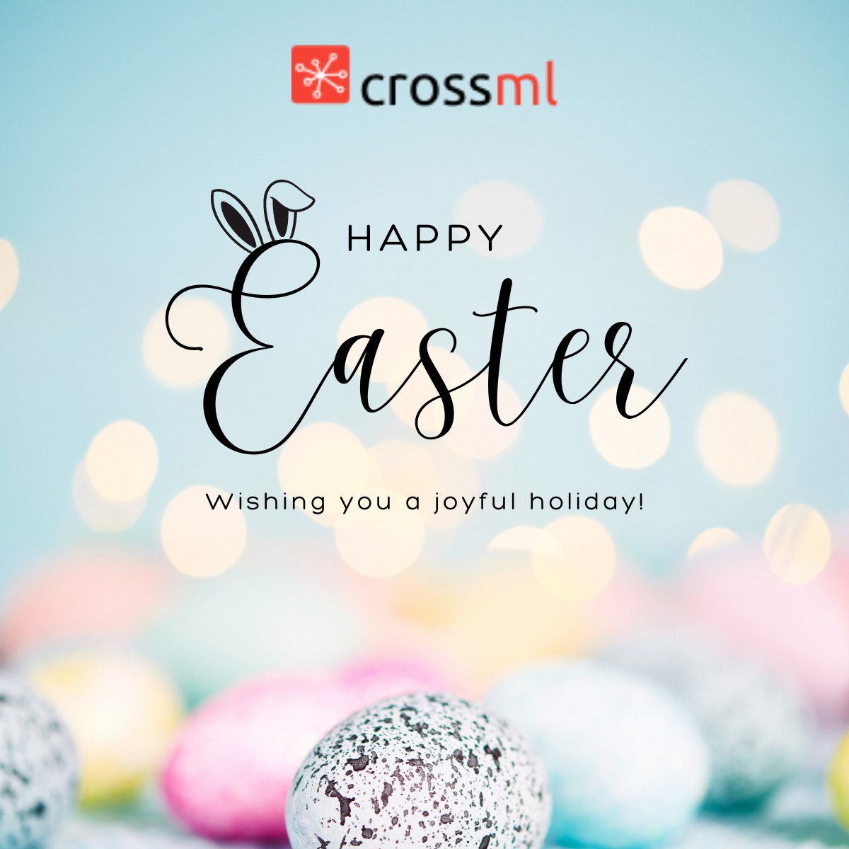 Happy Easter! May your day be as bright and beautiful as spring flowers in bloom. 🌸🐣

#easter2024 #happyeaster #crossml #EasterJoy #RenewalAndHope