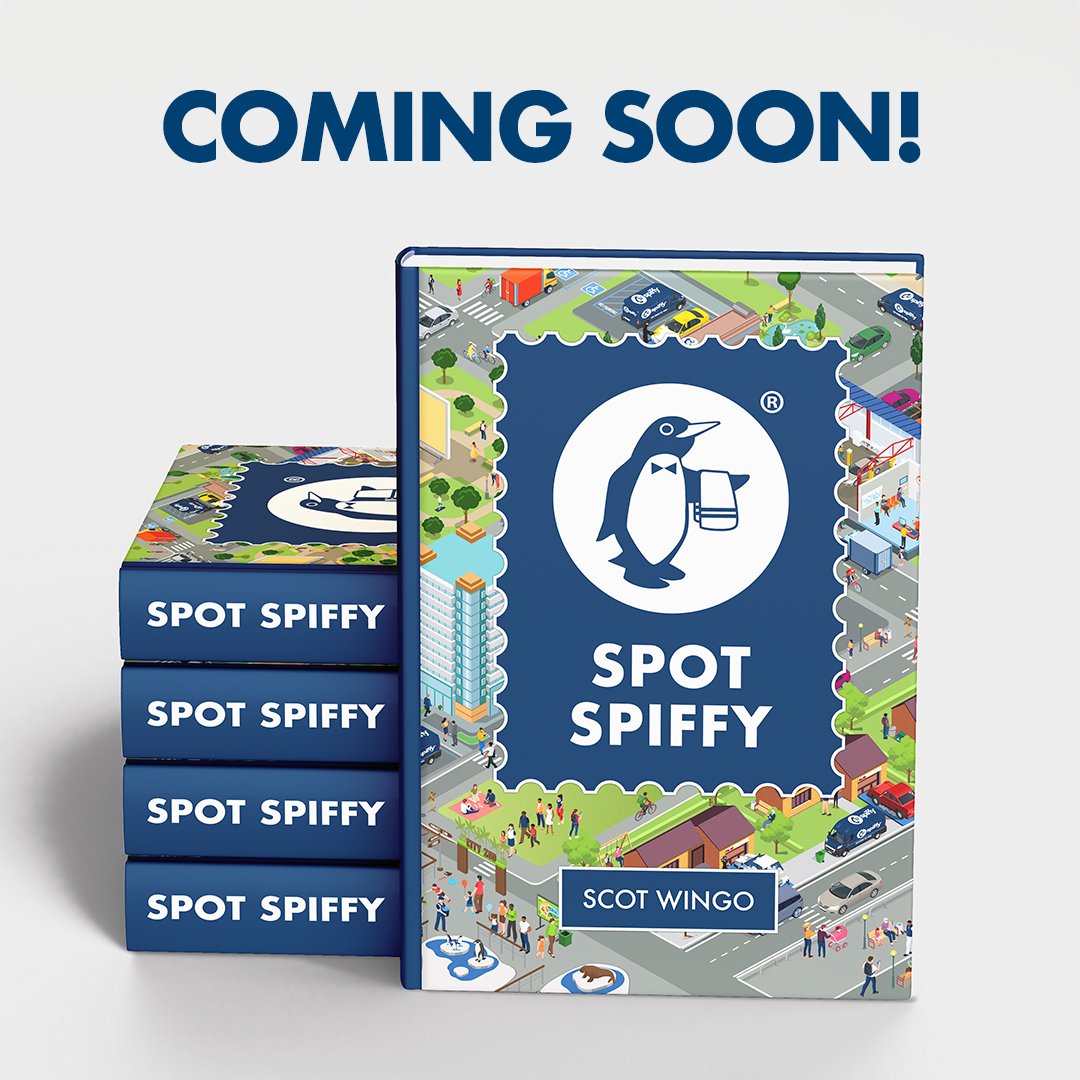 Big news! We're venturing into the world of publishing with our latest creation, "Spot Spiffy"! 📚

Illustrated by the multi-talented <a href="/scotwingo/">Scot Wingo, CEO ReFiBuy.ai, Poding at Retailgentic</a>, this thrilling look-and-find adventure will take you on a tour of US cities in search of Spiffy the Penguin. 🐧

Stay tuned for