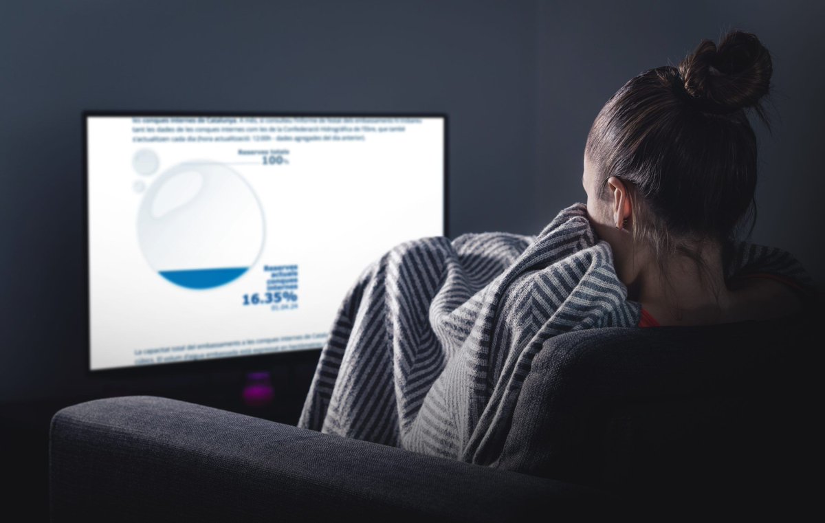 elmundotoday's tweet image. Revisar online el estado de las reservas de agua de los embalses ya supera a Netflix en Cataluña  buff.ly/4cABYoP