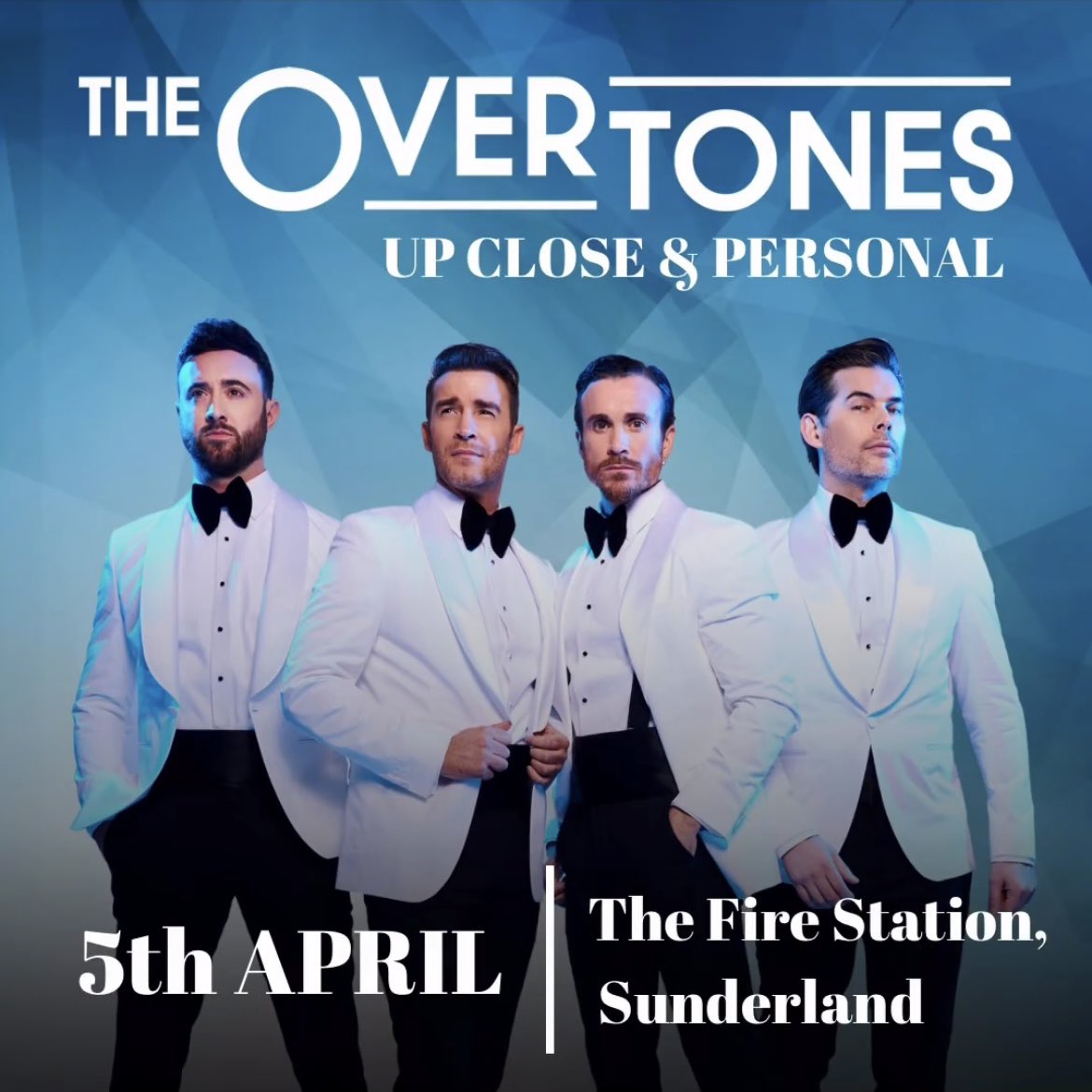 The Overtones (@the_overtones) on Twitter photo 🐣 Hope ur all having a lovely Easter weekend.
🥚 Once u’ve finished all those Easter Eggs come & party the calories off with us THIS Friday <a href="/firestationsun/">The Fire Station</a> Sunderland at our ‘Up Close & Personal’ Show.
#theovertones
🎫 Grab your tickets now at theovertones.tv 🐣 Hope ur all having a lovely Easter weekend.
🥚 Once u’ve finished all those Easter Eggs come & party the calories off with us THIS Friday <a href="/firestationsun/">The Fire Station</a> Sunderland at our ‘Up Close & Personal’ Show.
#theovertones
🎫 Grab your tickets now at theovertones.tv