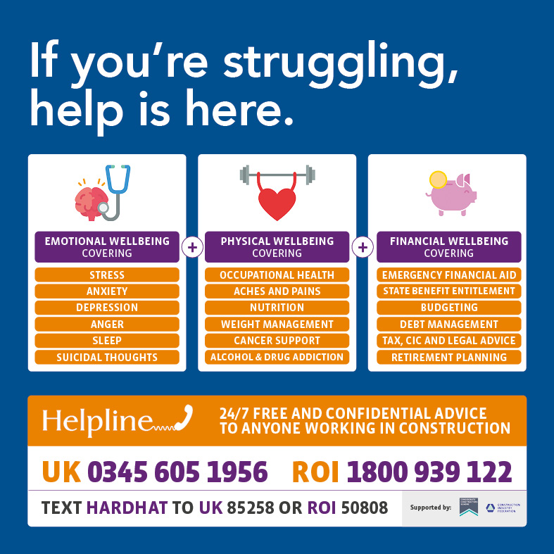 Stress affects us all in various ways. Learning to manage stress effectively is crucial for maintaining overall health and tackling life’s inevitable ups and downs.

@LighthouseClub_ 

Find out more here: constructionindustryhelpline.com/stress-awarene…