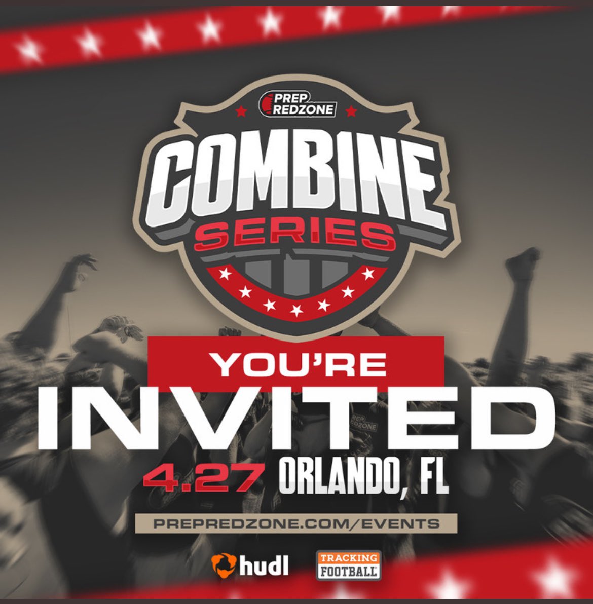 Thank you for the combine invite @PrepRedzoneFL!! @TrainingApex @Coach_Demory @CoachDennisIMG