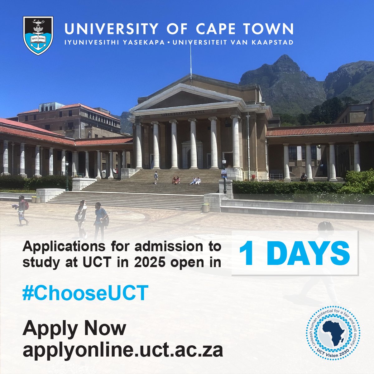 UCT tweet media