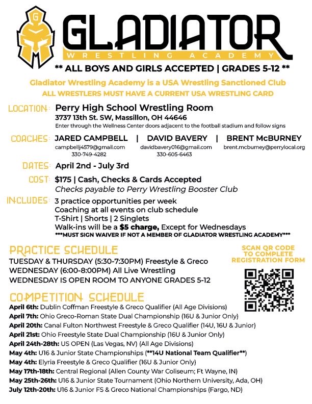 perry_mass's tweet photo. Begins tomorrow at Perry Wrestling room https://t.co/iDSSTqdasd