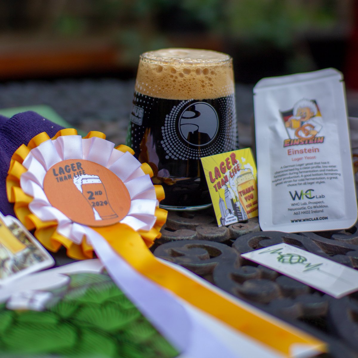 rcads's tweet image. Over the moon that my Tmavé Dark Czech Lager, Midnight Days, picked up 2nd Place amongst Dark Lagers at @lonbrew #LagerThanLife homebrew comp. 

Cheers to all at LAB for a superbly-run comp, helpful feedback &amp;amp; epic prizes from @themaltmiller @WHClab @BarthHaasX &amp;amp; @CrispMalt. 🍻