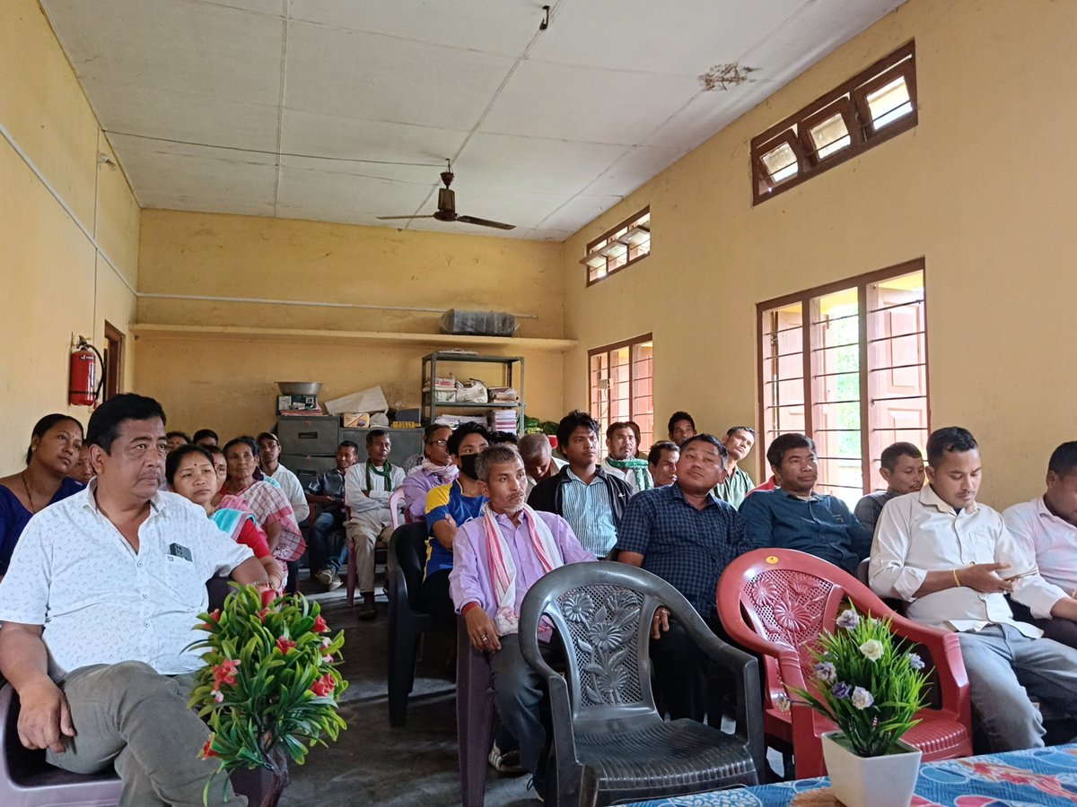 AgSpert's tweet photo. We're thrilled to announce the successful conclusion of our pioneering workshop on "Digitization of Farmers and its Future Benefits" at Bhergaon, Udalguri, Assam, on March 31st, 2024. 🚀#agspeak #traceability
#Digitization #SustainableAgriculture #Farmers #SupplyChainTraceability https://t.co/YdeJ3gd5aS