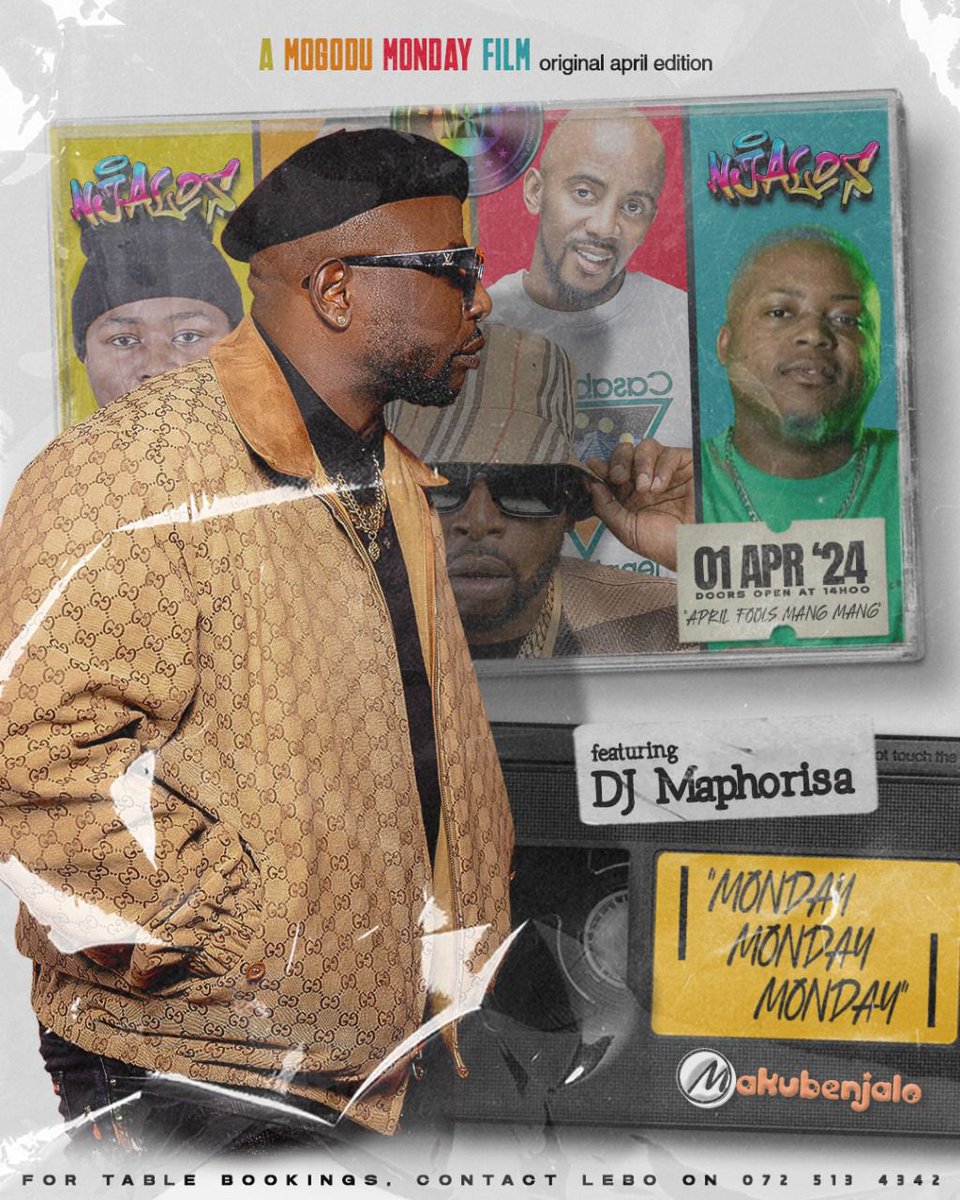 DjMaphorisa's tweet photo. Monday Monday Monday Monday 
@FlamingoEstd 
@makubenjalo
@cosmopolitan https://t.co/AgYqfoOc8Y