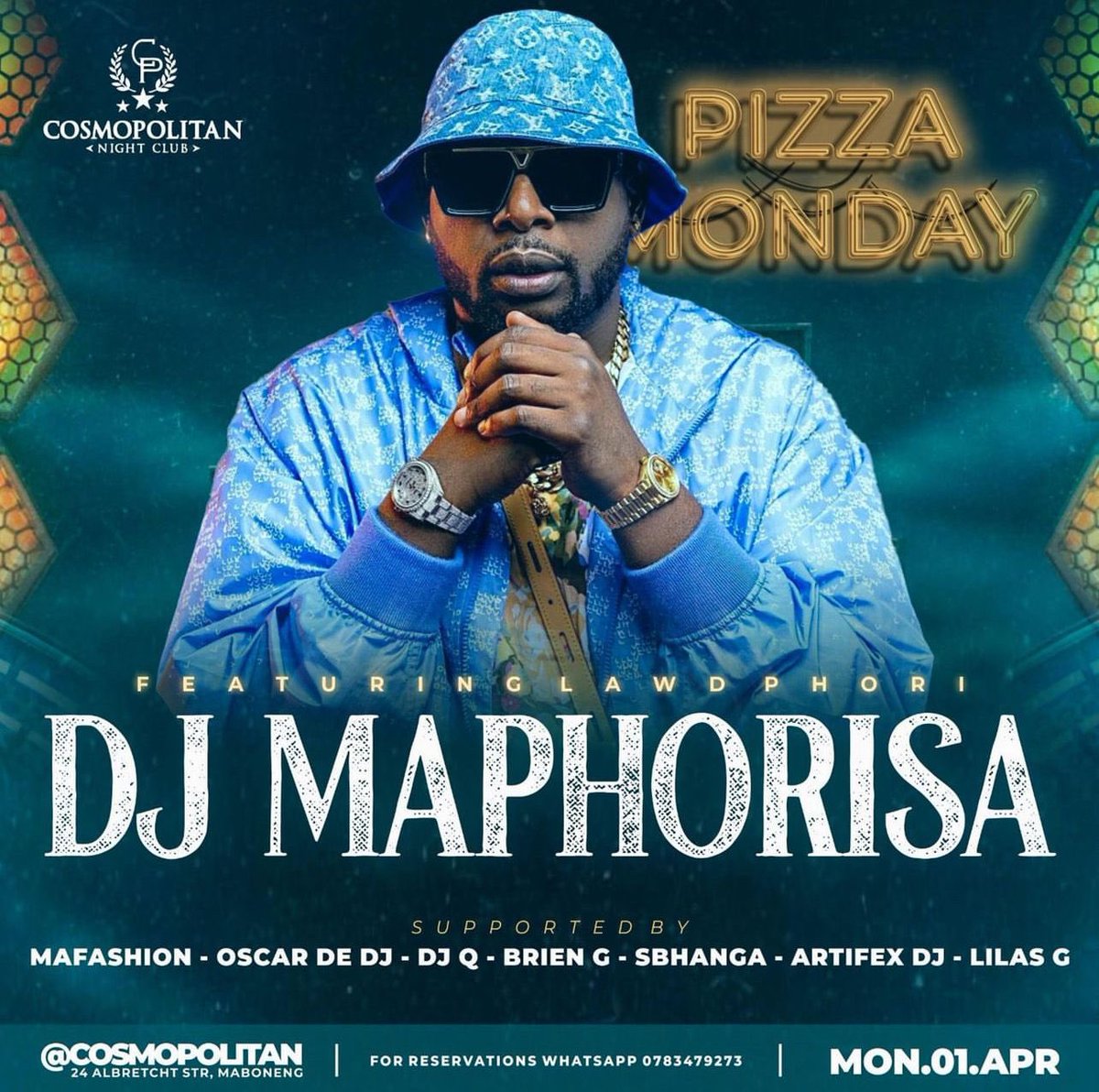 DjMaphorisa's tweet photo. Monday Monday Monday Monday 
@FlamingoEstd 
@makubenjalo
@cosmopolitan https://t.co/AgYqfoOc8Y