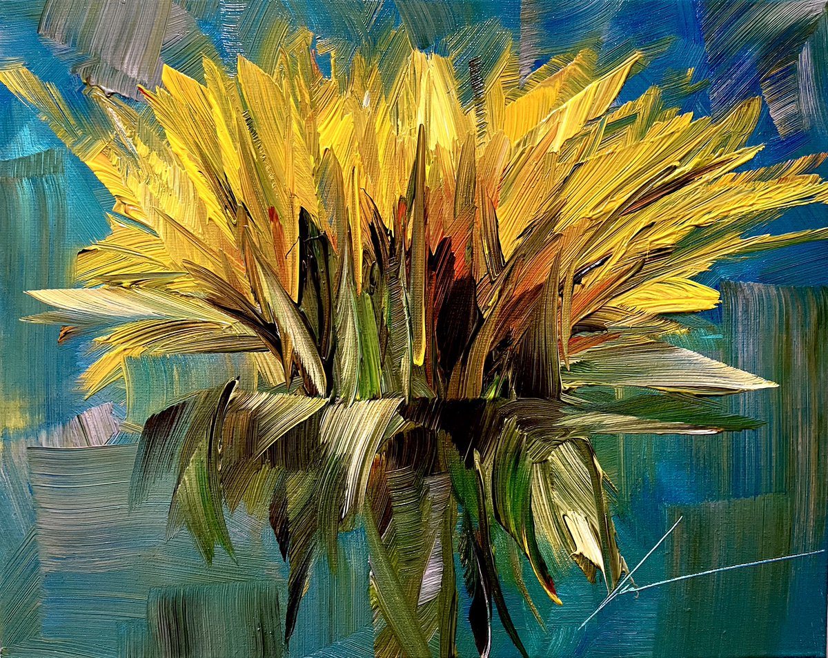 vera_kober_art's tweet image. My dandelion painting
