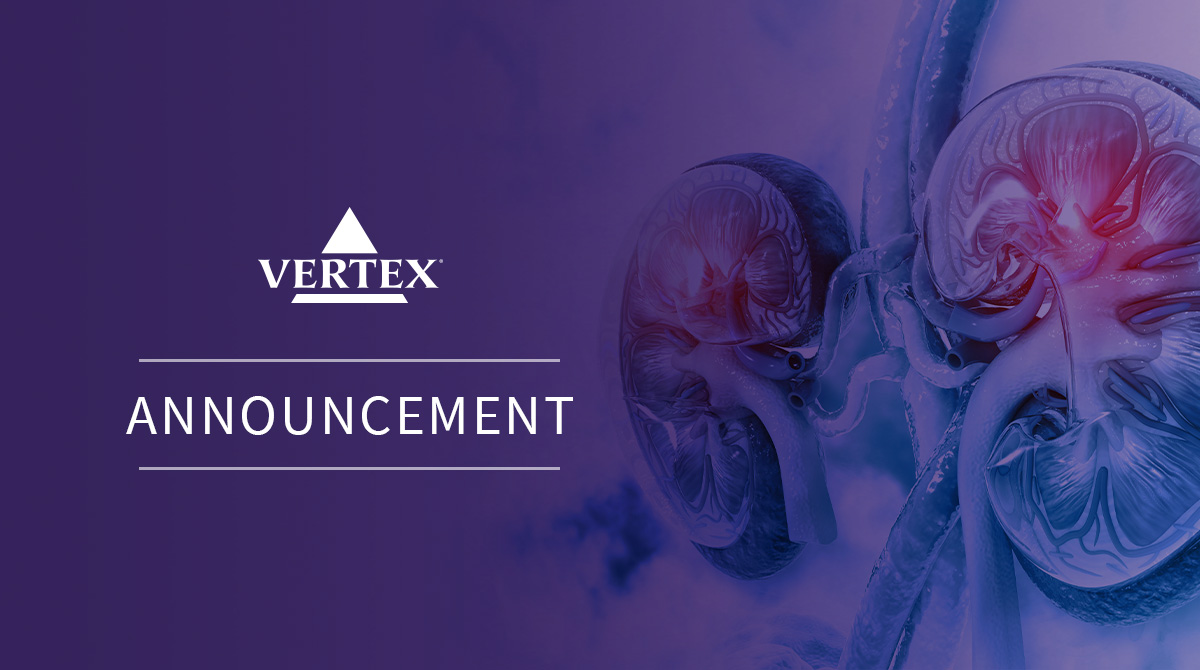 Our investigational treatment for APOL1-mediated kidney disease (AMKD) will advance into the Phase 3 portion of our Phase 2/3 pivotal trial. Learn more: vrtx.com/?utm_source=tw…