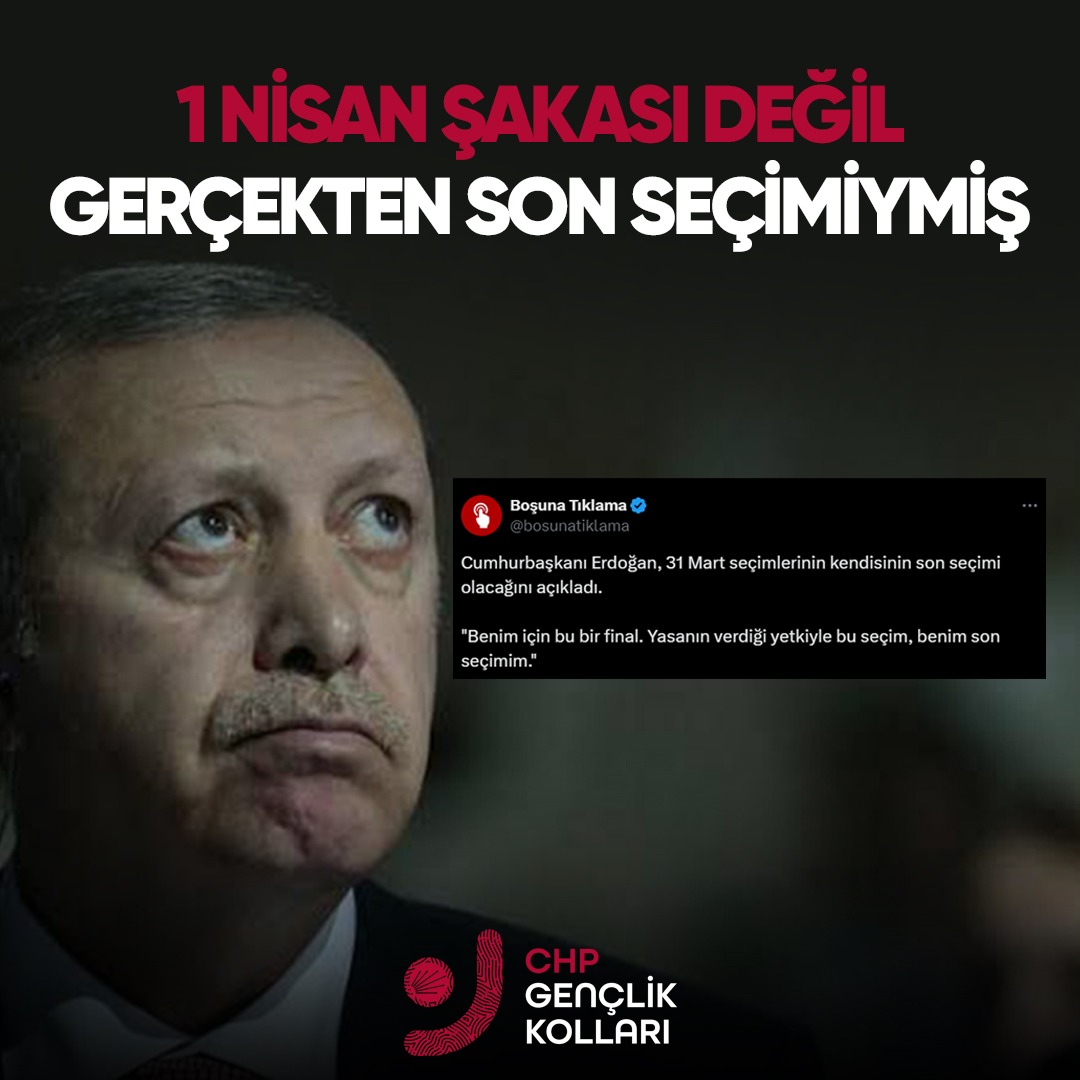 ozgurgenclikgm's tweet photo. ⚠️1 NİSAN ŞAKASI DEĞİLDİR https://t.co/oEcCZFs7ZP