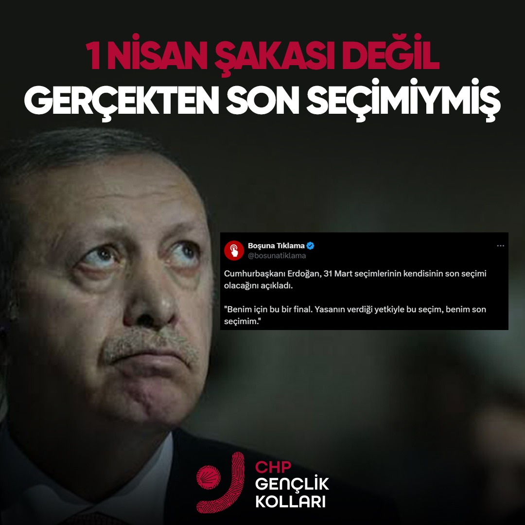 ⚠️1 NİSAN ŞAKASI DEĞİLDİR