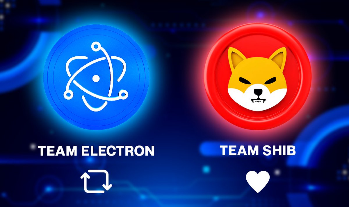 Electron_ARC20's tweet image. RETWEET 🔁to support #ELECTRON team and         
LIKE💖 to support $Shib team!