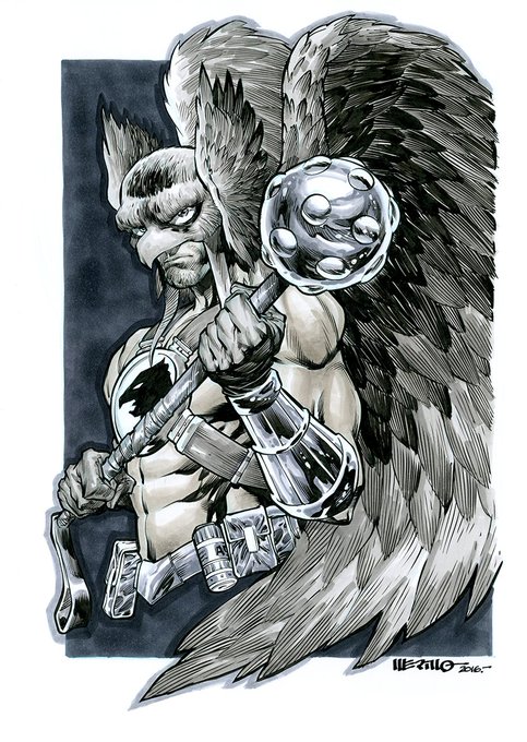 #JusticeSociety #Hawkman by #JesusMerino hombredebronze.blogspot.com/2024/03/justic…