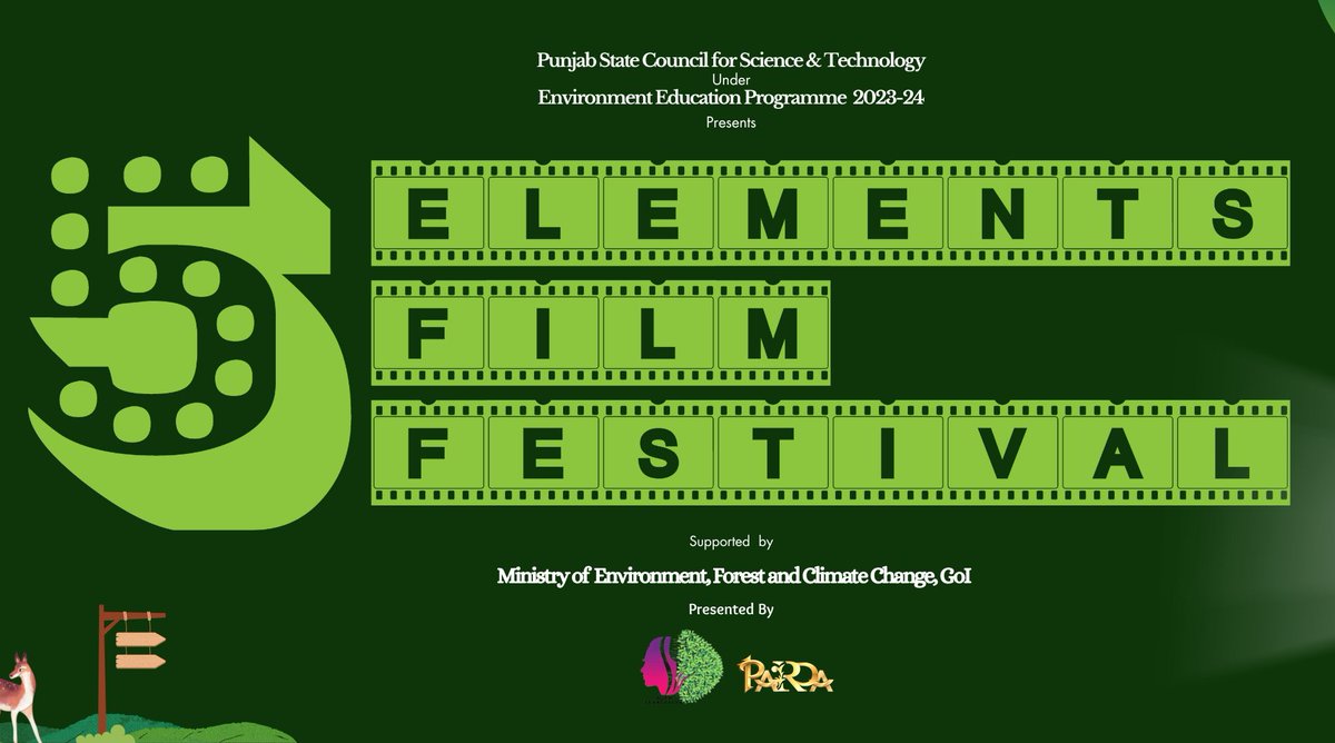 5 Elements Film Festival 🎬✨ Presented by @PSCST_GoP Organised by @AdahFoundation Supported by @moefcc Aiming to inspire all the filming enthusiasts and biophilics to get involved in environmental activism, conservation efforts and sustainable living practices☘️