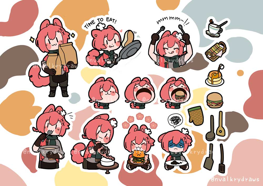 I hope you've eaten today 💖 Even if it's just a meal. 
I'm proud of you if you've tried ✨

#FFXIV #FFXIVART #grahatia