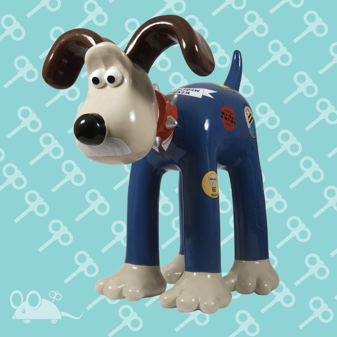 We hope you haven’t been wound up by any April Fools jokes today! 🤣 Here’s ‘What a Wind Up!’ created by Trevor Baylis OBE from the Gromit Unleashed trail to celebrate this pesky prank-filled day. 😅 #AprilFoolsDay