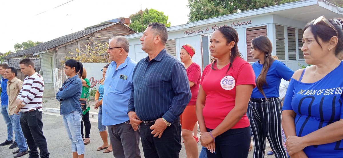 'Creo que en nuestra juventud, en nuestros adolescentes y en nuestros pioneros, se expresa la obra de la Revolución' (Fidel Castro) Así da comienzo al matutino desarrollado por los presidentes de Consejos Populares de la AMPP #Niquero #ProvinciaGranma #SomosAsamblea