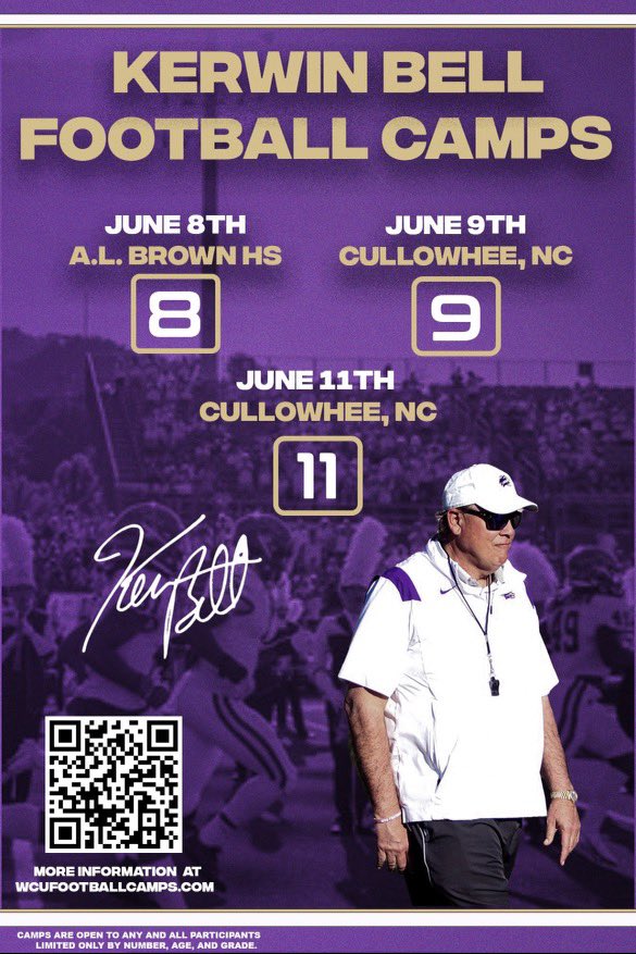 Get registered today at wcufootballcamps.com and compete with @CatamountsFB! Use the discount code EARLY10 for a 10% discount at checkout, now through April 30th! #TheCats
