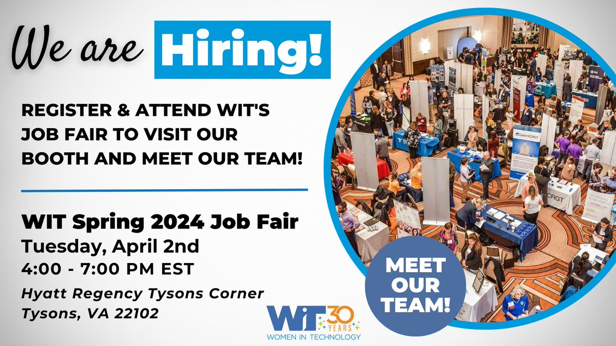 SMSdataproducts's tweet photo. We are looking forward to exhibiting at #WomenInTechnology! Look for our awesome team Erica McBride and Karen Herrera to learn how you join our SMS team to fill a diverse set of roles, including those in STEM-based fields. 
Register now! https://t.co/suVT0w21B8 https://t.co/tWggbrvImW