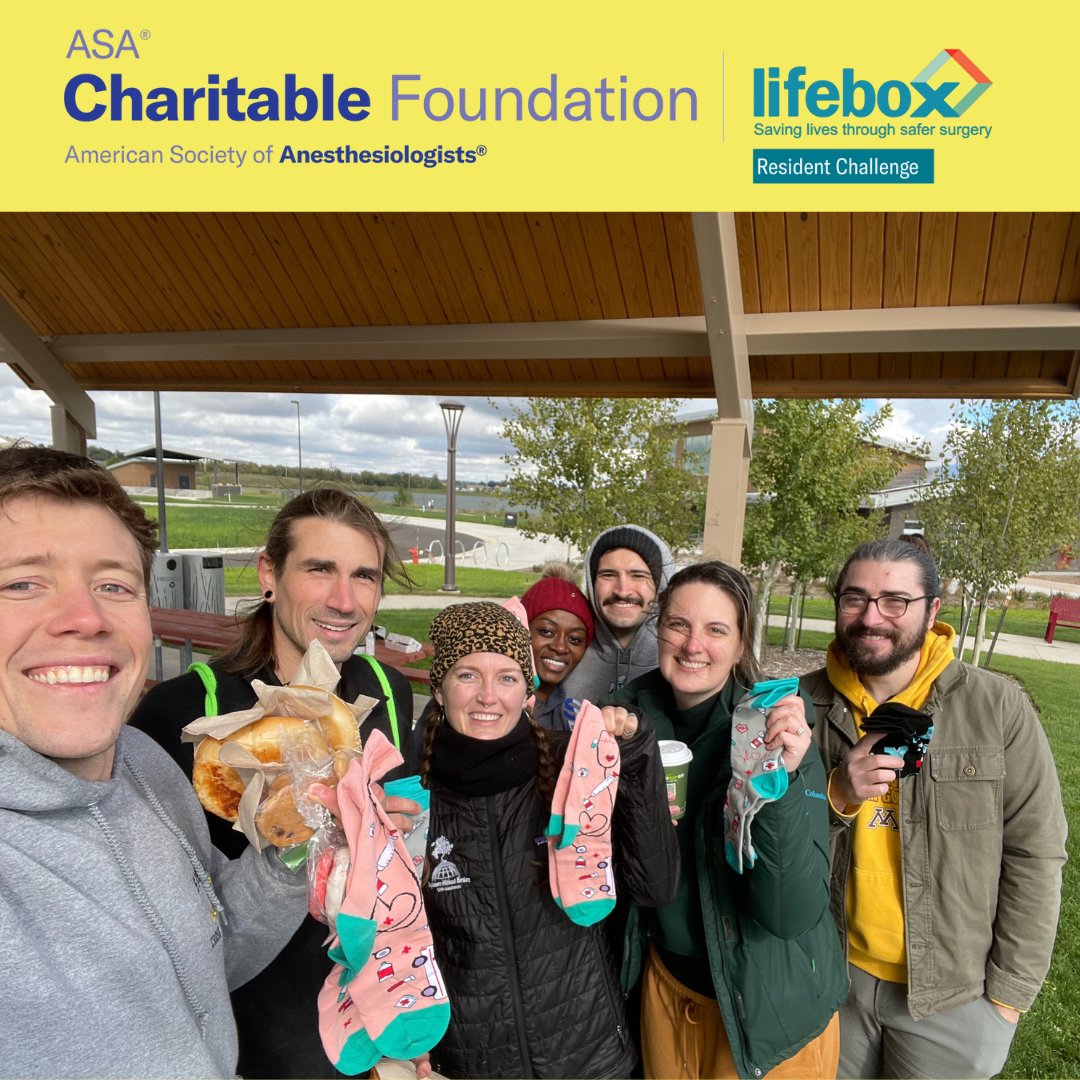 The 2024 @ASALifeline-Lifebox #ResidentChallenge is underway! There are many ways residents can fundraise. Participants have hosted 5ks, cook-offs, bake sales, comedy nights, car washes, and even thrown pie in their faculty’s faces! Learn more and sign up: bit.ly/3DWv6mC