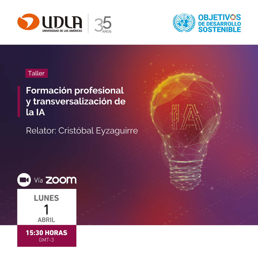 D_DocenteUDLA's tweet photo. 📌Hoy comienzan los talleres gratuitos de IA para académicos de Educación Superior, en el marco del Ciclo de Inauguraciones Académicas 2024 de nuestra Universidad.
⏰Horario 15:30
🧐Formación profesional y transversalización de la IA ➡️Inscripciones es: https://t.co/CahVKTdsJn https://t.co/bW3OaElU13