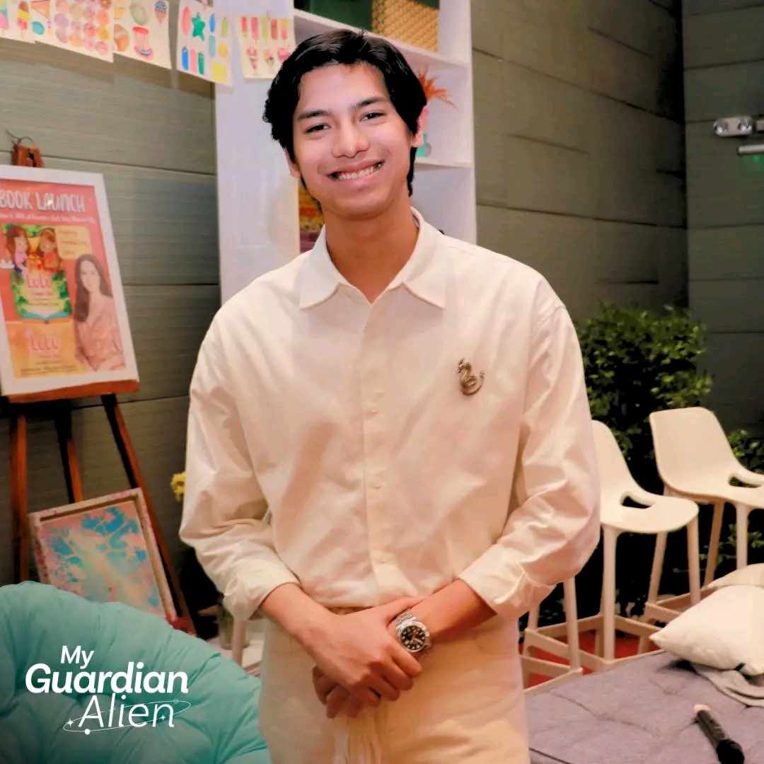 ShellaEva5's tweet photo. Waiting kame Ng mga ka SEANshine mo for you para sa my guardian alien 
#MGAWorldPremiere
SEAN LUCAS AS KEVIN https://t.co/EqwSANzLIo