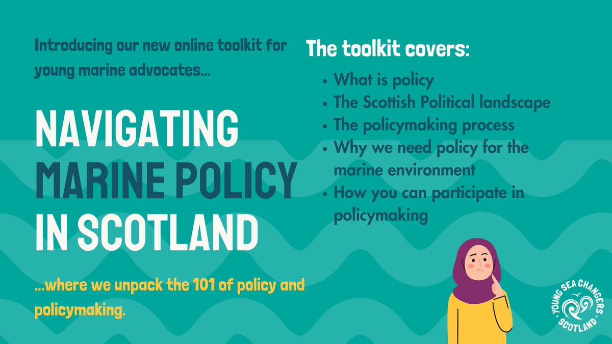 📢NEW resource! Dive into the world of marine policymaking with this toolkit! Learn how policies are developed, why they matter for our seas, and how you can engage. 👉youthforseas.org/toolkits

#MarinePolicy #YouthVoice