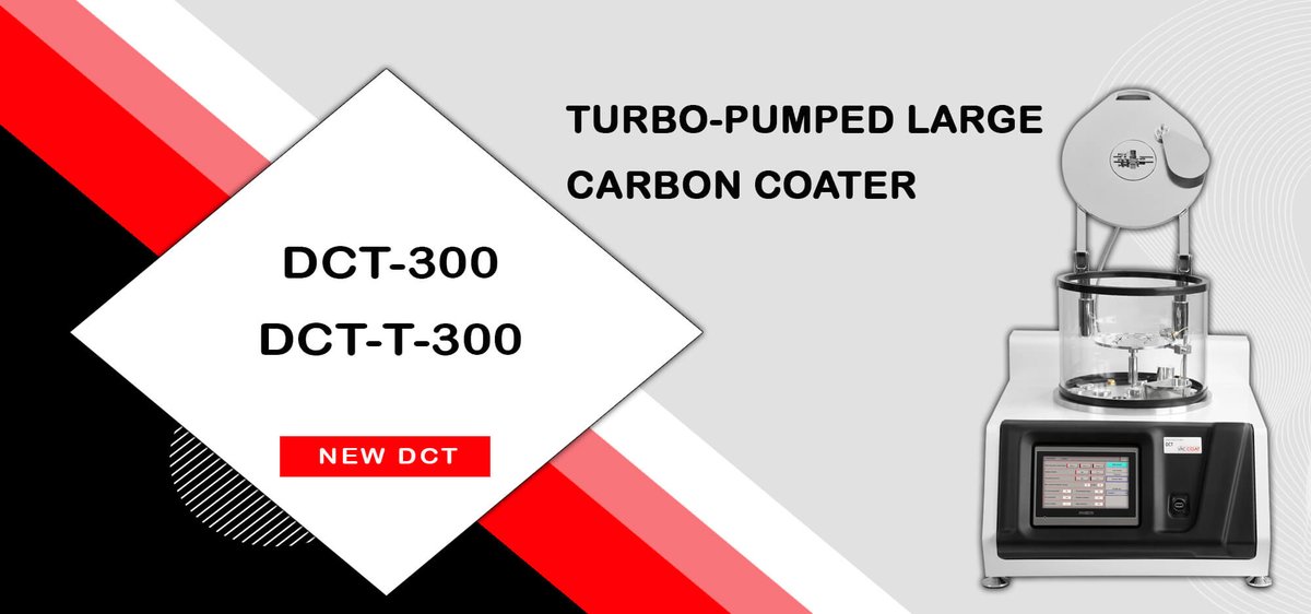 🏷️ New Products: DCT-300 & DCT-T-300 💎 Vac Coat has designed and produces a new high-vacuum carbon coater and thermal evaporator in a one-compact large chamber deposition system. 💡More: vaccoat.com/blog/new-carbo… #Product #Vacuum_coating_system #carboncoater #thermal_evaporator