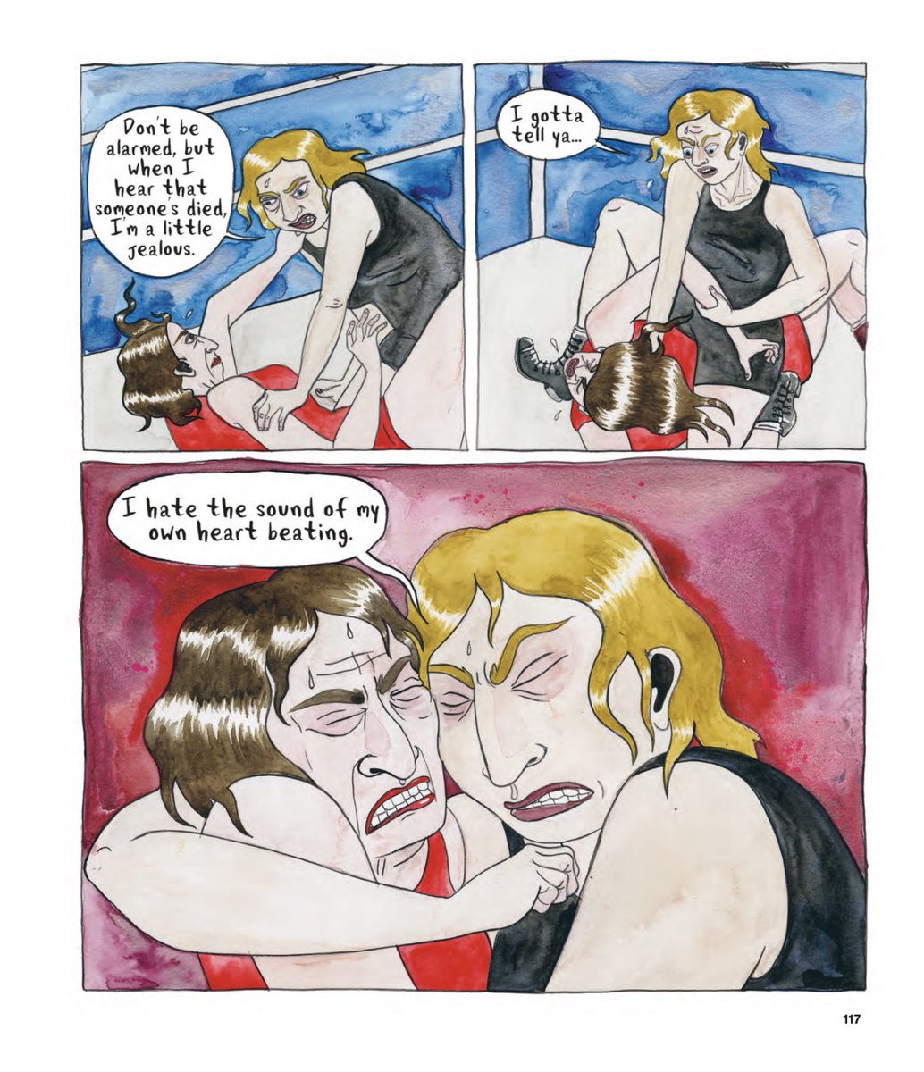 It’s a new week, and we’re kicking it off with artist MariNaomi <a href="/marinaomi/">MariNaomi</a> interviewing Leela Corman, whose new book, Victory Parade, is out this week. Topics women’s wrestling, Yiddishkeit, and the power of transgressive art. tcj.com/leela-corman-o…