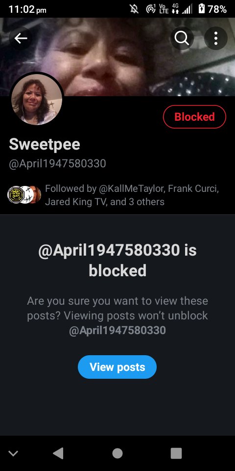 This person also use profiles, April Vargas, Vargas Sabrina, queenbitch51, Zac Bagans and is a delusion bitch people please block this person as she keeps causing trouble for everyone and can't spell