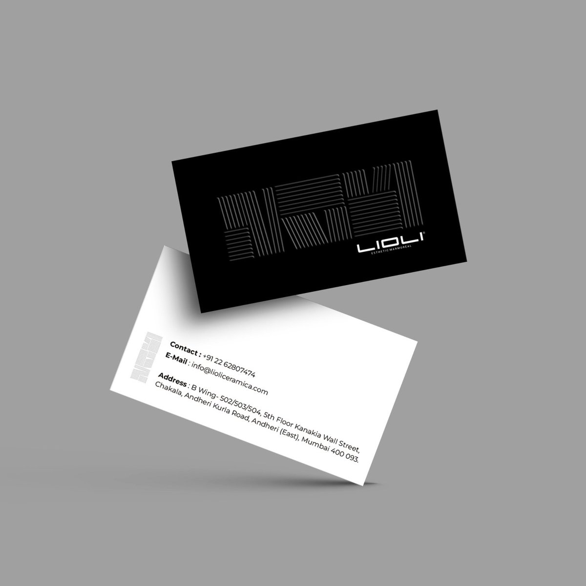 feelmarks's tweet image. We created a complete design system for Lioli that approach all its brand elements, from the visual identity to the design.
.
.
#lioli_ceramica #design_language #InteriorDesign #PorcelainSlab #lioli #rajkot #morbi #ceramic #Cevisama #tiles #stationery_design #feelmarks