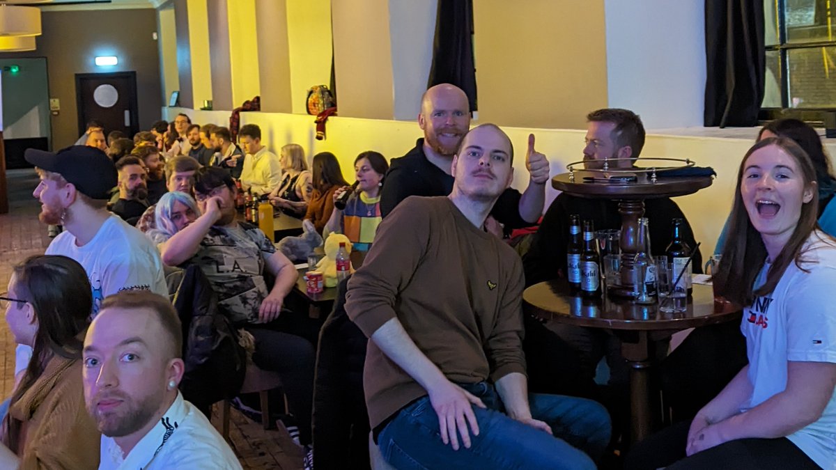 HubworldScot's tweet image. AND THAT'S A WRAP! 
Dundee you were electric! ⚡️
That brings an end to our #HubQuiz week! This is the biggest event we have run to date and we hope that the ONE-HUNDRED AND THIRTY+ Developers who came had a stellar time because I know we did!