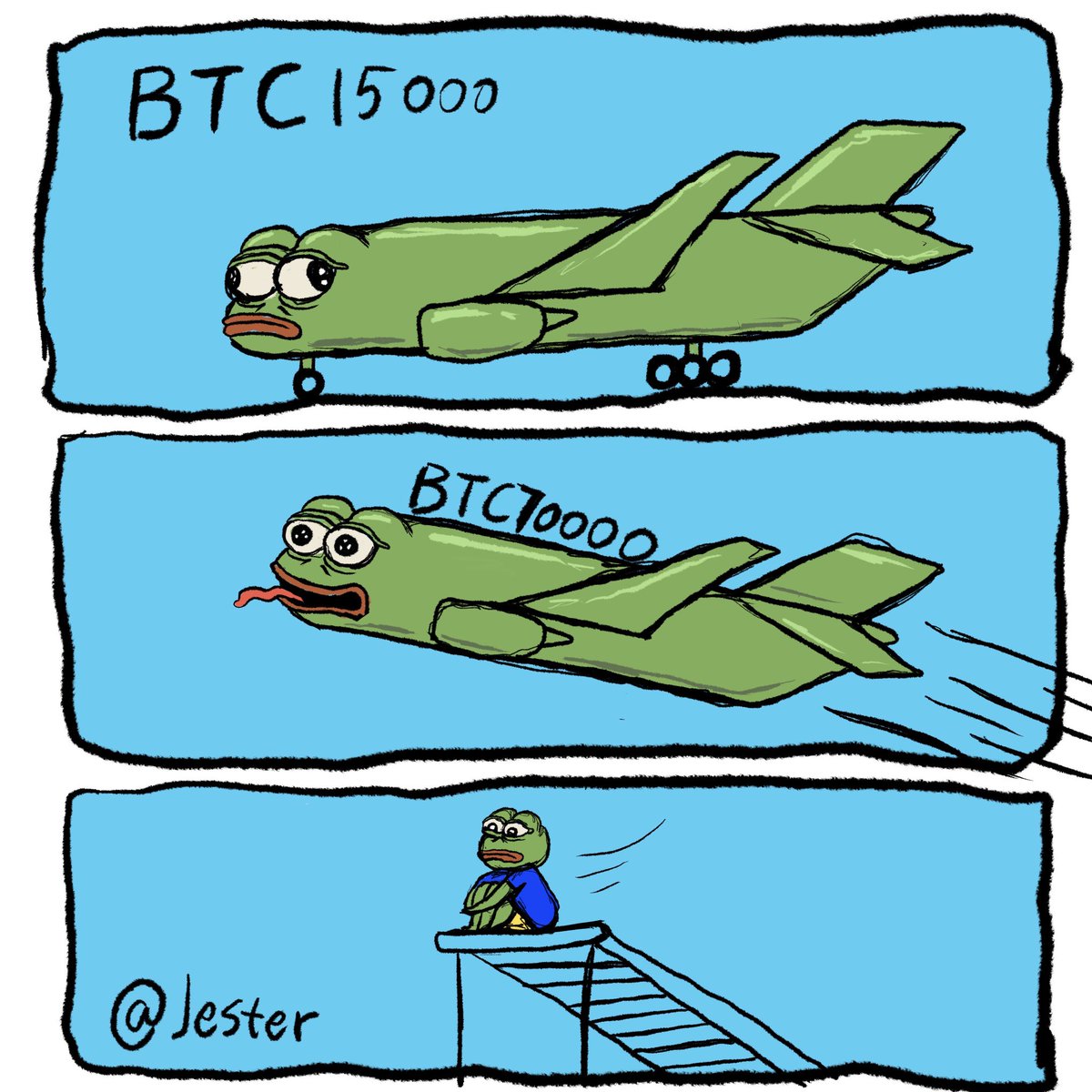 ArtsCryptooo's tweet photo. We're just in the troposphere.🛫️ https://t.co/nNblvQMPpT
