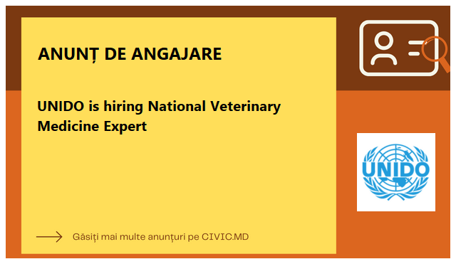 📣 UNIDO is on the lookout for a National Veterinary Medicine Expert to strengthen their team! The selected individual will contribute to the development of strategies and methodologies in this field. Show the world your expertise and unlock endless possibilities. #UNIDO #JobOp…