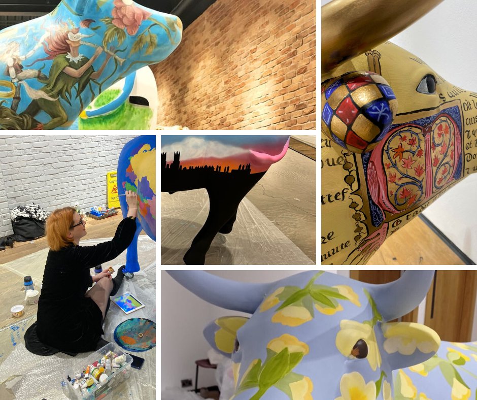 Over the past month, our artists have been using our painting space in the @Westgate to bring their designs to life! Here are just a few sneak peeks of what’s to come this summer. 👀 If you’re not already, make sure to follow us to keep up to date on all our sneak peeks! #Art