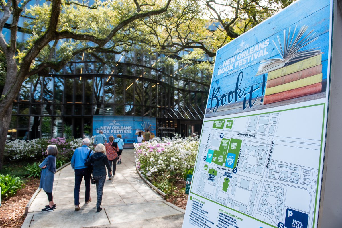 Did you attend the 2024 #NOLABookFest? We want to hear your feedback! Please take our survey to help us grow the Festival and strengthen the attendee experience. bit.ly/nobf24-survey