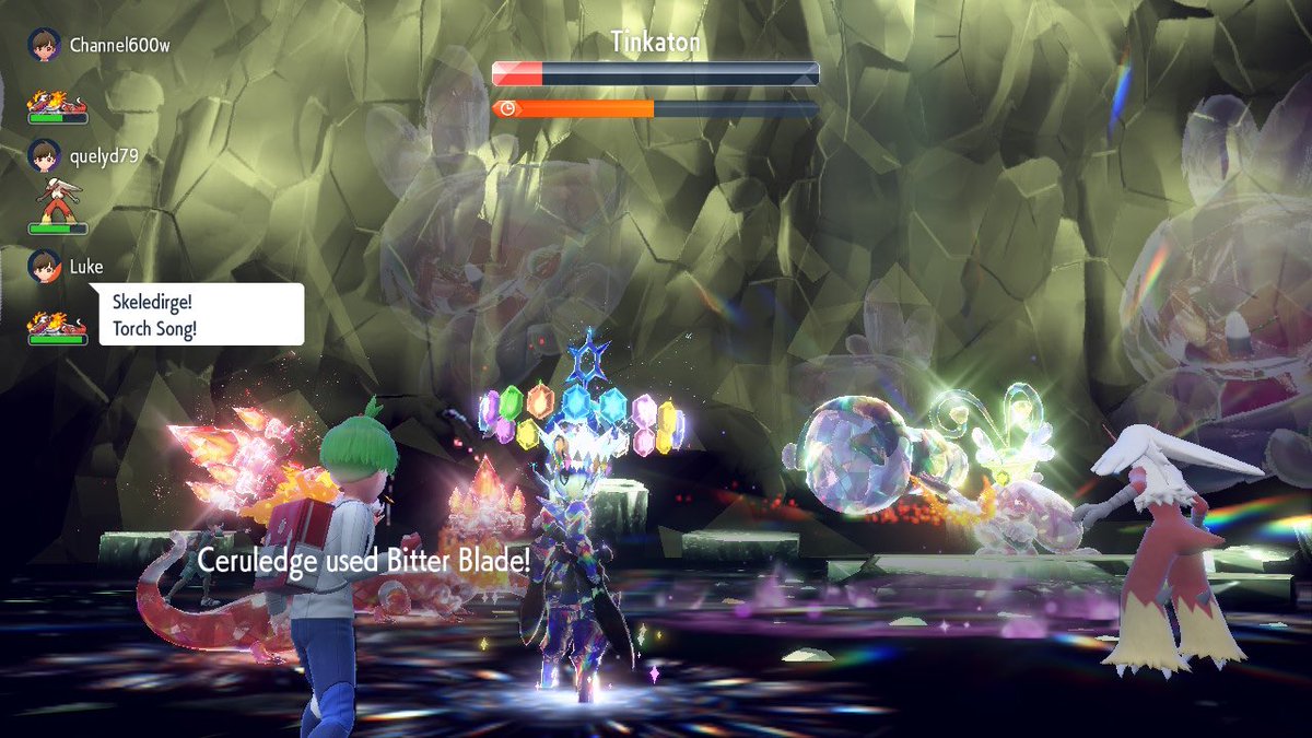 TeknoKai's tweet image. Some days, the right team just comes together like magic… #PokemonViolet #IndigoDisc #TeraRaid