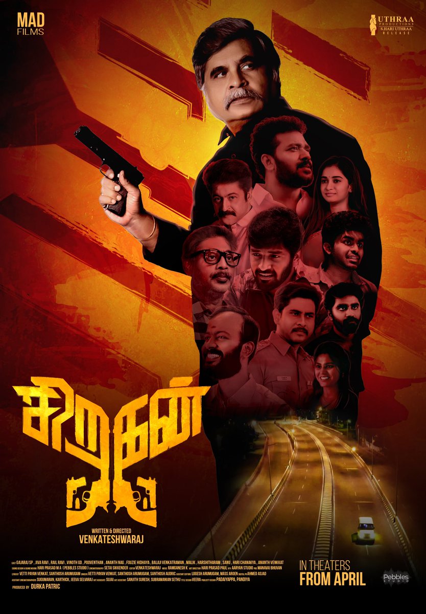 Very Happy to release the First Look Poster of the film 'SIRAGAN' , Congrats to the Entire SIRAGAN TEAM. @madfilms1407 @venkateshwarajs #Gajarajsp @Ananthnag24 @Imfouzee @jiva Ravi @balajivenkat95202 #vinothGD #pooventhan #malik #railravi @harshitharam02 @hariprasadpaul01…