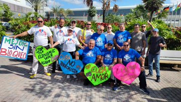 Exigen el fin del bloqueo desde Bahamas, Belice, Japón y Argentina, activistas de la solidaridad, amigos de Cuba, connacionales y colaboradores de la salud se sumaron a la caravana internacional que exige el fin del bloqueo del Gobierno estadounidense. #UnidosXCuba