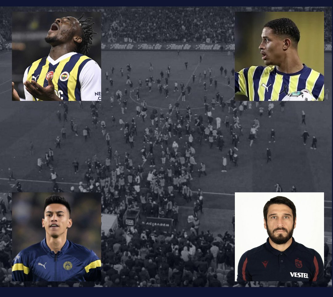 📢 Sevkler Açıklandı

▶️ Fenerbahçe’den Osayi Samuel, Oosterwolde, İrfan Can Eğribayat ile kulüp görevlileri Kürşat Çiftlik ve Okan Özkan PFDK’ya sevk edildi.

▶️ Trabzonspor kulübü saha olayları nedeniyle, yardımcı antrenör Egemen Korkmaz ise kavga nedeniyle PFDK’ya sevk edildi.
