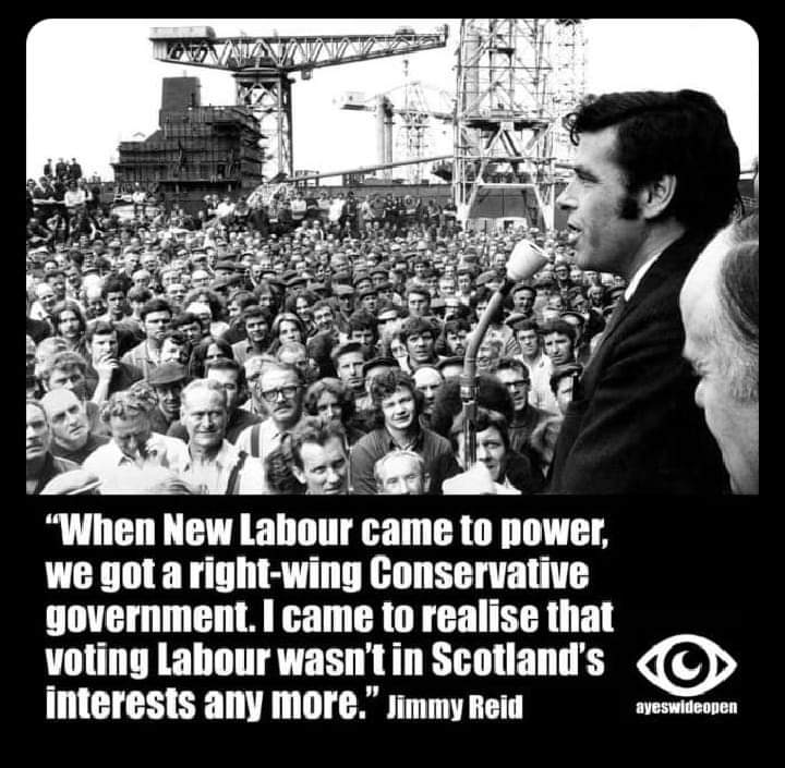 TheReddSarge's tweet photo. @McpheeMiss The last time Labour MPs represented Scotland in Westminster,  I was still a member.

Then they decided that we were better together and forgot socialism.

Now they deny Scottish democracy and block self determination in a socialist country forcing it to be ruled by capitalists. https://t.co/DacNNADwYM